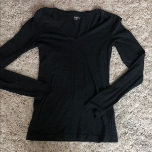 Dark grey Gap Body v-neck